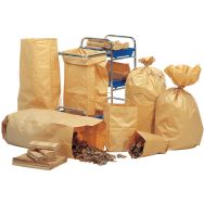 Sac-poubelle en papier - Déchets vert - 70 à 140 L