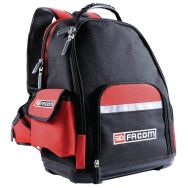 Sac à dos textile pour outils Noir/Rouge