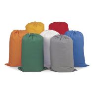 Sac à linge uni blanc forme à fond droit (modèle 730)