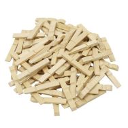 Sac de 500 éléments de pinces à linge en bois 45 mm
