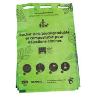 Sac gant végétal en liasse - 2000 sachets