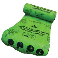 Sac gant végétal en rouleau - 2000 sachets