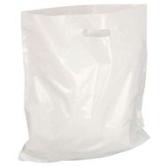 Sac polyéthylène, poignées découpées, l35xh45 cm, fond 4 cm - Lot de 100