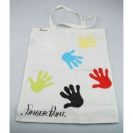 Sac shopping enfant en coton naturel 37 x 42 cm (Ensemble de 12)