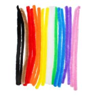 Sachet 18 chenilles Ø 15 mm assortis 30 cm