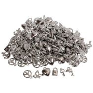 Sachet 200 perles breloque argent env. 15mm