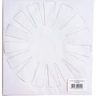 Sachet de 10 pièces carton pour tissage raphia