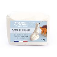 Sachet de 1 kg de plâtre de moulage