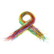 Sachet de 200 brins 80cm fils scoubidou