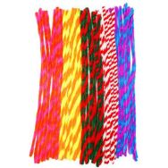 Sachet de 50 chenilles Twist 30 cm Ø 6 mm