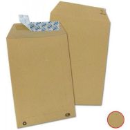 Sachet kraft à soufflets Siligom 120g 260x330 mm (Paquet de 50)