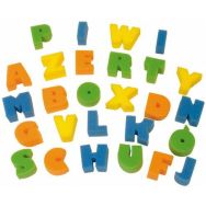 Sachet lettres et chiffres en mousse (35 pièces) 45x40 mm