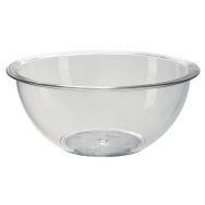 Saladier en plastique 18x7,5 cm 85cl transparent