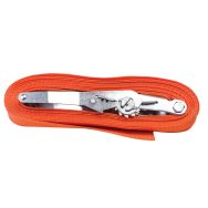 Sangle d'arrimage à cliquet 50 mm, longueur 8m - 40,0 kN