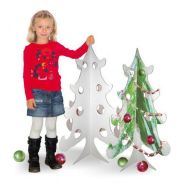 Sapin à décorer-peindre-colorier