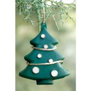 Sapin plastique 90 mm (Lot de 6)