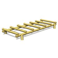 Saut de puces - scellement direct