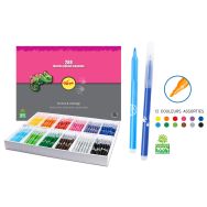 Schoolpack 288 feutres assortis Pichon pointe moyenne 2,7 mm