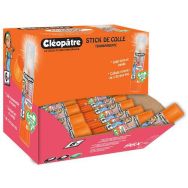 Schoolpack de 96 bâtons de colle transparente 8 g Cléostick