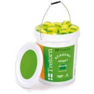 Seau 72 balles de tennis intermédiaires Stage 1 Tretorn