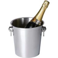 Seau à champagne en acier