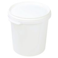 Seau blanc avec couvercle – 1 à 30L - Manutan Expert