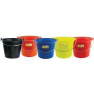 Seau en plastique - Lot de 5 - Mondelin