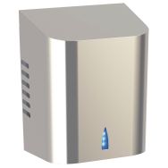 Sèche-mains en inox Copt'air chauffant