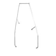 Seconde main courante pour passerelle fixe 45° - Largeur 600 mm - Tubesca