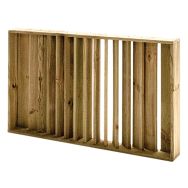 Garde corps non rabattable 120x12x75 cm