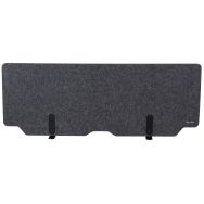 Séparateur de bureau l1500 gris foncé kit pieds GY06