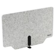 Séparateur de bureau l700 gris clair kit pieds GY04