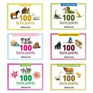Série de 5 boîtes 100 bons points assortis