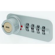 Serrure à combinaison pour portes battantes