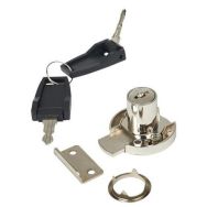 Serrure àoquet entrouvrant 19x22mm chromé