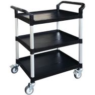 Servante 250 kg polypropylène 3 plateaux 680 x 450 mm