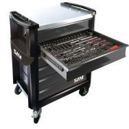Servante 30 N - 6 tiroirs - grise - mécanique - 239 outils