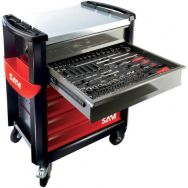 Servante 6 tiroirs maintenance industrielle - 224 outils
