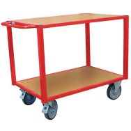 Servante d'atelier 2 plateaux bois - Force 500 kg - Fimm