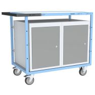 Servante établi équipée, 2 blocs porte, 250 kg