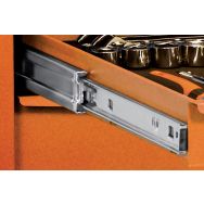 Servante hauteur basse 26" 7 tiroirs 755x501x760mm orange