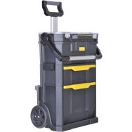 Servante modulo 2 en 1 avec boite organiseur 57x39x76 cm - 59 litres