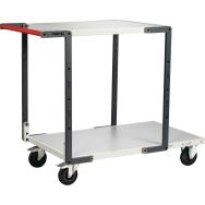 Servante montée 1 plateau long et 1 plateau court 1245x640x945mm - FIMM