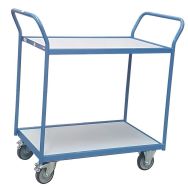 Servante polyvalente 2 et 3 plateaux mélaminé - Force 250 kg - Fimm