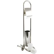 Serviteur et brosse wc inox