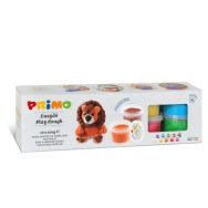 Set 10 pots 100g pâte à jouer sans gluten - Primo