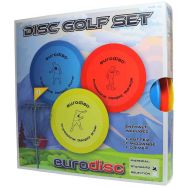 Set 3 disques de Discgolf Basique - Eurodisc - 165g