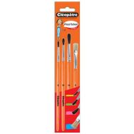 Set 3 pinceaux 6/10/14 + 1 brosse 8