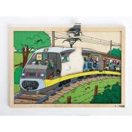 Set 3 puzzles à l’intérieur des véhicules