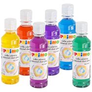 Set 6 flacons 240 ml colle colorée PRIMO